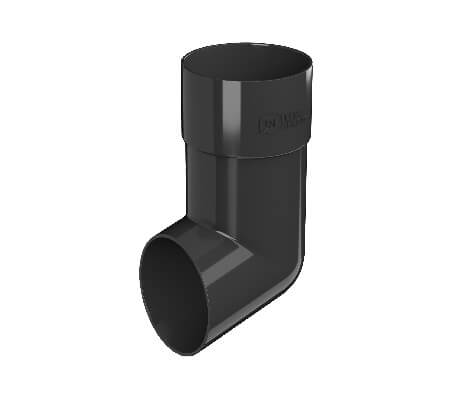 Слив трубы ТЕХНОНИКОЛЬ ПВХ 125/82, черный