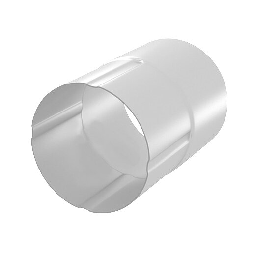 Соединитель трубы Grand Line 125/90 RAL 9003