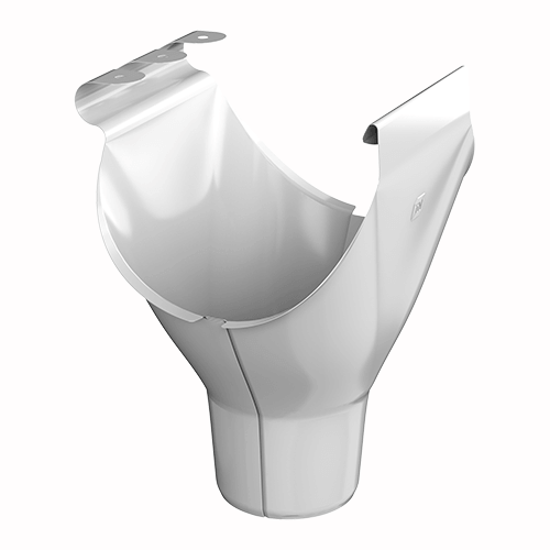 Воронка желоба ТЕХНОНИКОЛЬ МВС 125/90, белый
