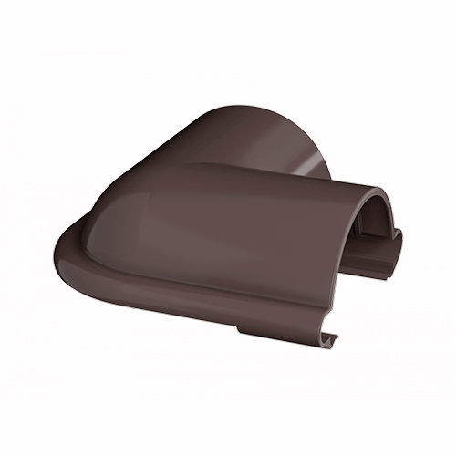 Угол желоба ТЕХНОНИКОЛЬ МАКСИ 152/100, 90°, коричневый