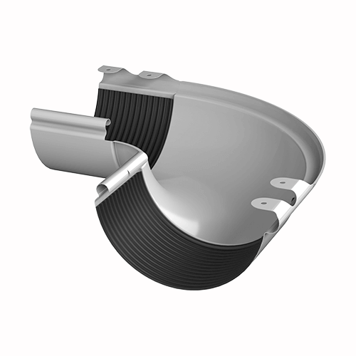 Угол желоба внешний ТЕХНОНИКОЛЬ МВС 125/90, 90°, белый