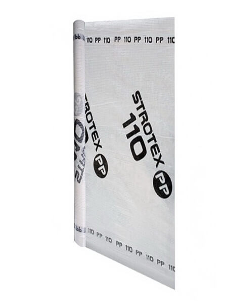 Пленка гидроизоляционная Strotex 110 PP 110 г/м2, 1,5х50 м