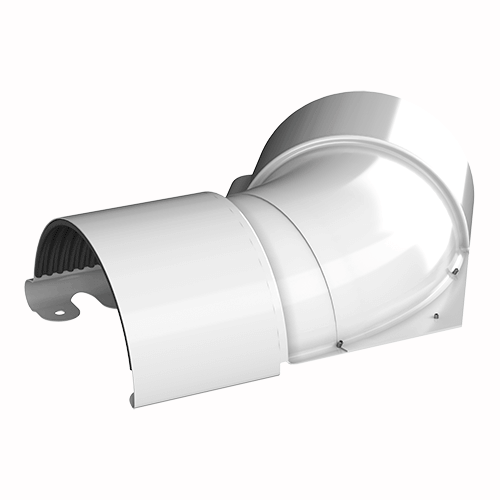 Угол желоба внутренний ТЕХНОНИКОЛЬ МВС 125/90, 135°, белый