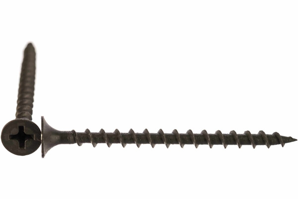 Саморез остроконечный фосфатированный гипсокартон-дерево СТРОЙБАТ 3,5х51 200 шт