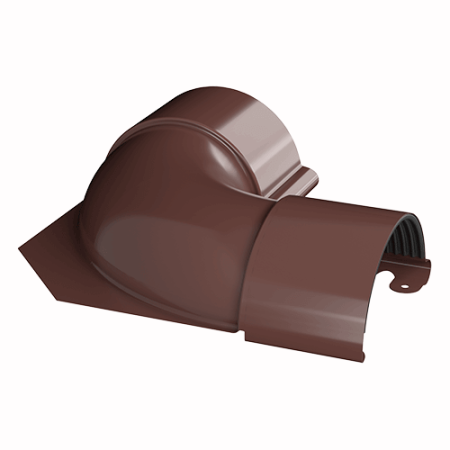 Угол желоба внутренний ТЕХНОНИКОЛЬ МВС 125/90, 90°, коричневый