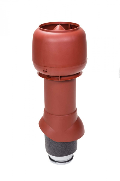 125/ИЗ/500 Вент.выход + колпак, красный