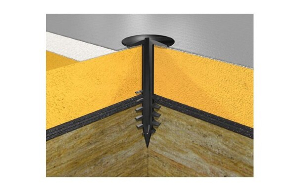 Дюбель винтовой кровельный РОКС 70в 50х70 мм 500 шт