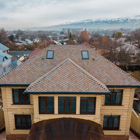 Многослойная черепица ТЕХНОНИКОЛЬ SHINGLAS Вестерн Клондайк