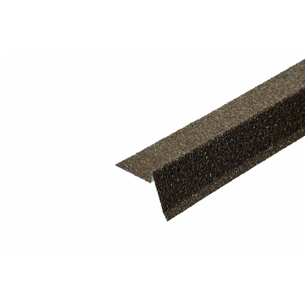 Планка торцевая ТЕХНОНИКОЛЬ с гранулятом, правая, медный