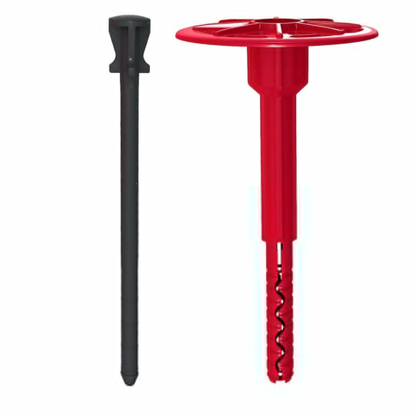 Дюбель тарельчатый полимерный Termoclip-cтена 2MH 175 с распорным элементом 270 шт