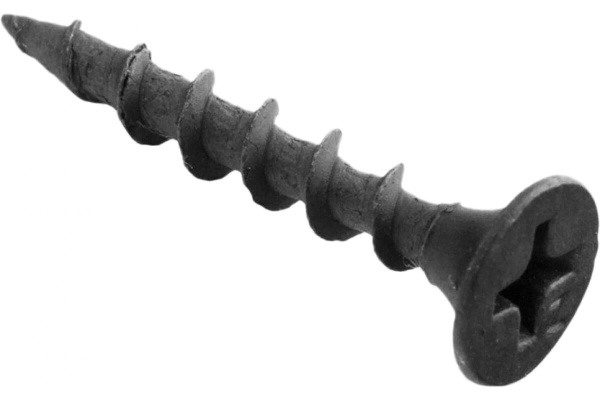 Саморез остроконечный фосфатированный гипсокартон-дерево СТРОЙБАТ 3,5х25 1200 шт