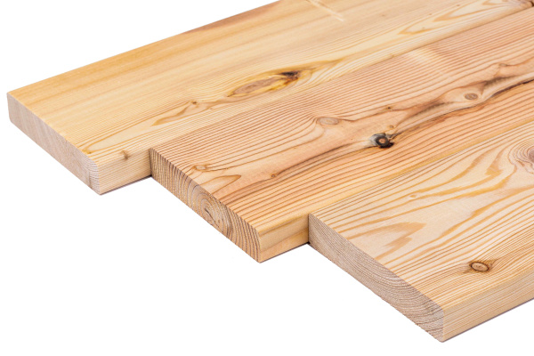 Доска палубная 28х140х4000 мм, сорт D, Лиственница, 3 шт