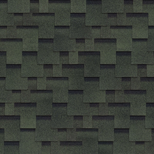 ТЕХНОНИКОЛЬ Гибкая черепица, Оптима, Аккорд Зеленый & 4А4X21-0762RUS