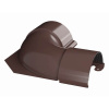 ТЕХНОНИКОЛЬ Металлическая водосточная система Стандарт, внутренний угол 90°, коричневый