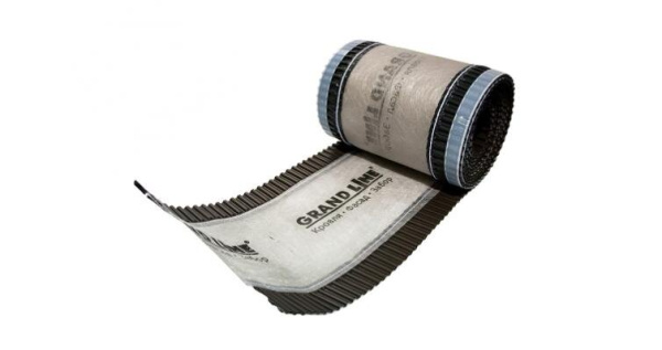 Аэроэлемент конька GRAND LINE 240х5000 мм черный