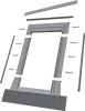 Оклад окна FAKRO EHN-AT Thermo 05 78х98 см