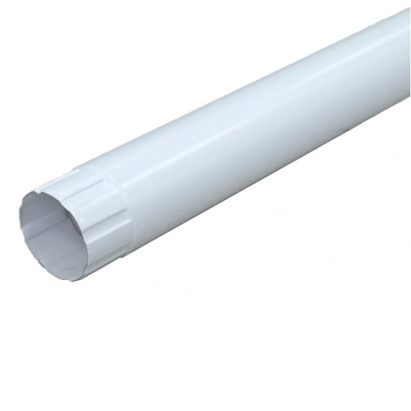 Труба водосточная Grand Line 125/90 3000 мм белый