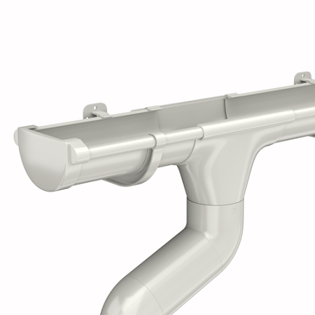 Муфта трубы ТЕХНОНИКОЛЬ МАКСИ 152/100, белый