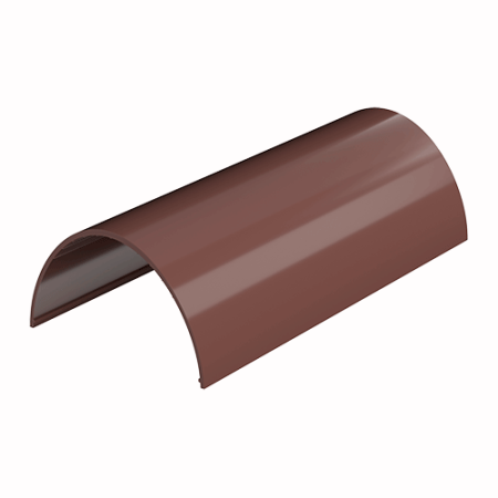 Желоб водосточный ТЕХНОНИКОЛЬ ПВХ 125/82, 3 м, коричневый