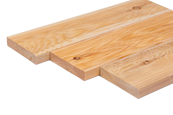 Террасная доска 27х142х3000 мм, сорт C, Лиственница, 3 шт