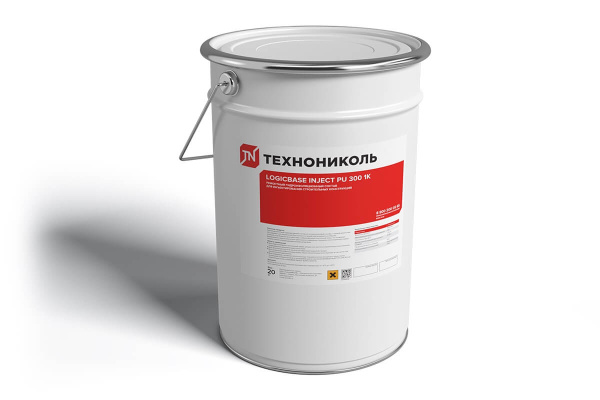 Смола полиуретановая ТЕХНОНИКОЛЬ Logicbase inject pu 300 1K, 25 кг