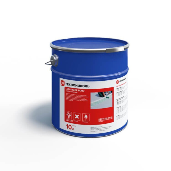 LOGICROOF BOND Клей контактный, 10 л LOGICROOF BOND Клей контактный, 10 л