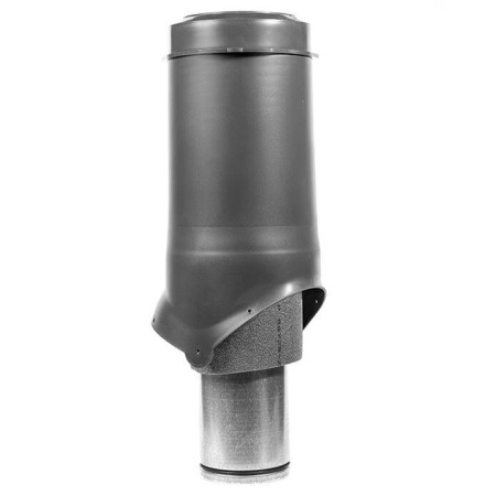 Выход вентиляционный KROVENT Pipe-VT 125is серый