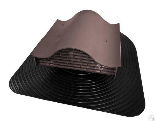Кровельный вентиль HELMI-KTV, шоколадный