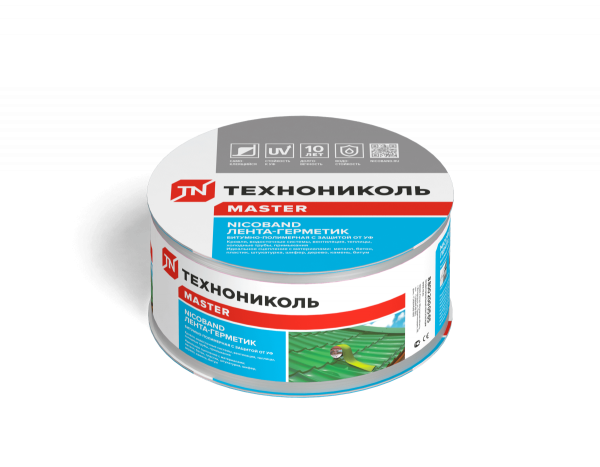 Лента самоклеящаяся Nicoband, 3 м х 5 см, серебристый