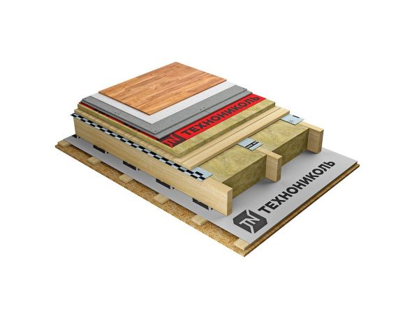 Плита минераловатная ТЕХНОНИКОЛЬ Техноакустик 1200x600x50, 12 шт