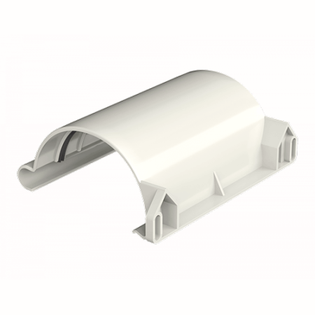 Соединитель желоба ТЕХНОНИКОЛЬ МАКСИ 152/100, белый