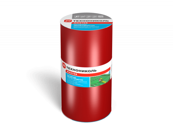 Лента самоклеящаяся Nicoband, 10 м х 30 см, красный