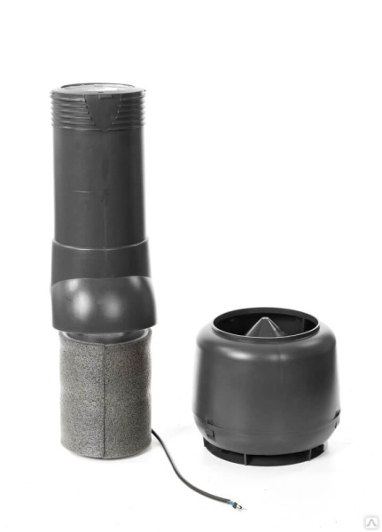 ТЕХНОНИКОЛЬ Вентиляция, Вент. выход изолир. D125/160 ТУРБО серый, шт