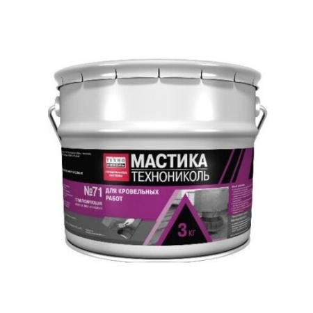 Мастика герметизирующая ТЕХНОНИКОЛЬ №71 3кг