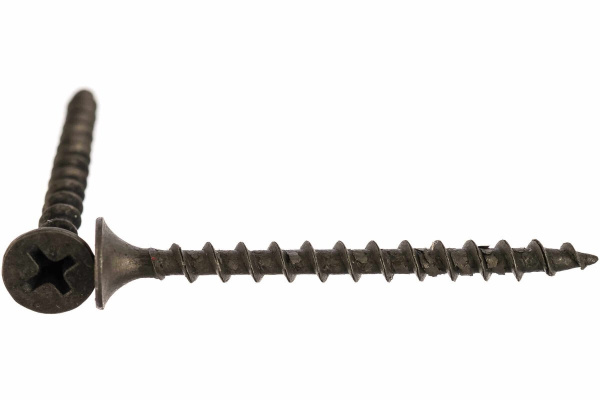 Саморез остроконечный фосфатированный гипсокартон-дерево СТРОЙБАТ 3,5х45 200 шт