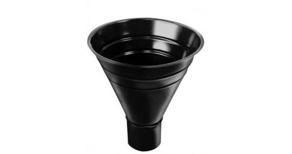 Воронка водосборная Grand Line 125/90 D=250 Gr-double RAL 9005