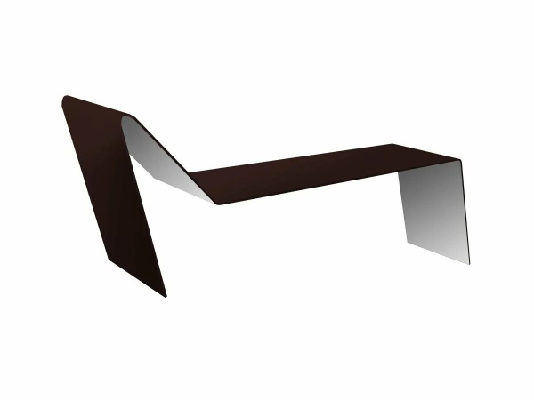 Планка примыкания Grand Line 20x15x45x20x2000 мм 0,45 мм PE RAL 8017, 10 шт