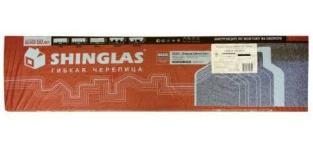 Коньково-карнизная черепица ТЕХНОНИКОЛЬ SHINGLAS Азия