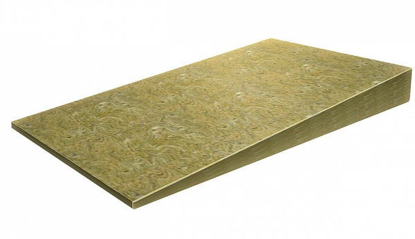 Плита минераловатная ТЕХНОНИКОЛЬ Техноруф Н Проф клин 2,1 % элемент B 1200х600х55/80 мм