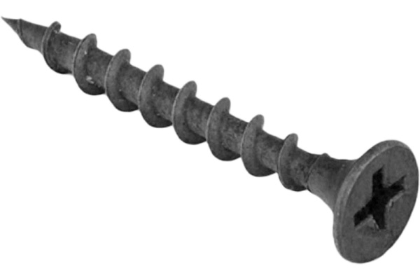 Саморез остроконечный фосфатированный гипсокартон-дерево СТРОЙБАТ 3,5х35 800 шт
