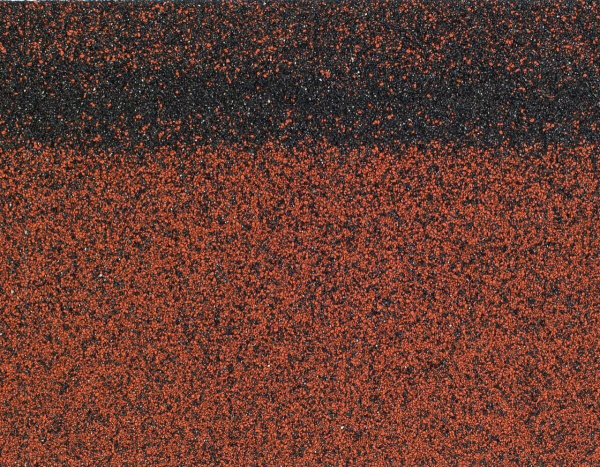 Коньково-карнизная черепица ТЕХНОНИКОЛЬ SHINGLAS Красный микс