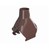 ТЕХНОНИКОЛЬ Металлическая водосточная система Стандарт, воронка желоба, коричневый