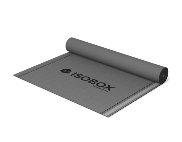 Пленка пароизоляционная универсальная Isobox D 70, 1,5х46,67 м, клеевая полоса