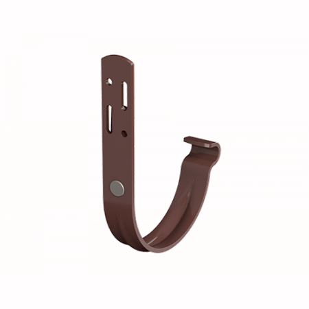 Кронштейн желоба ТЕХНОНИКОЛЬ МВС 125/90, короткий, коричневый