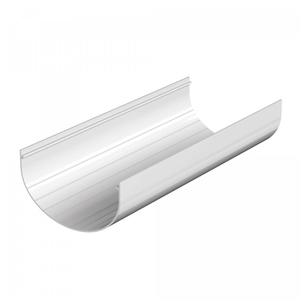 Желоб водосточный ТЕХНОНИКОЛЬ Оптима ПВХ 120/80, 3 м, белый