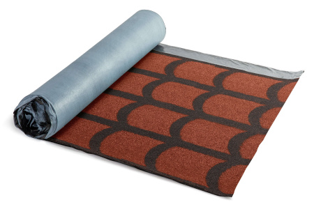 Черепица рулонная ТЕХНОНИКОЛЬ Классическая красный