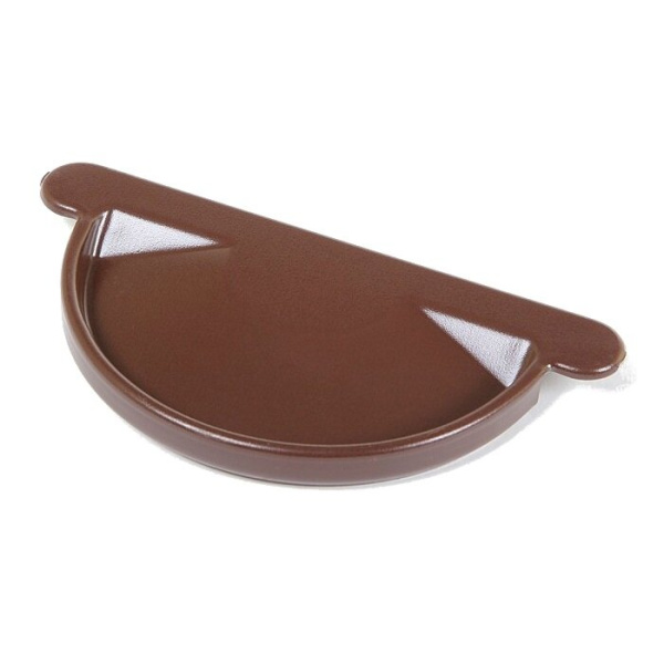 Заглушка желоба GRAND LINE 125/90 RAL 8017 коричневый