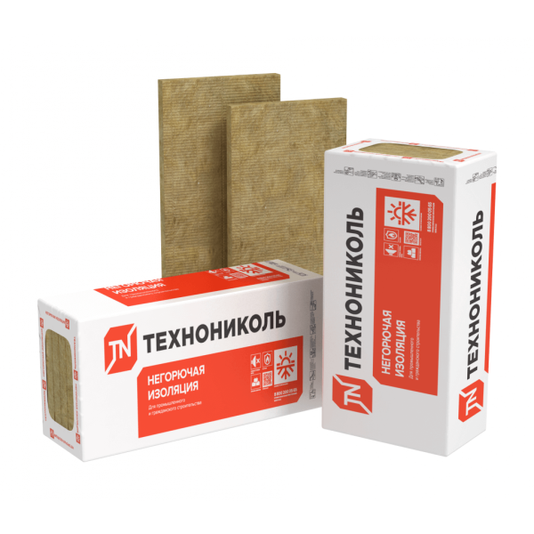 Плита минераловатная ТЕХНОНИКОЛЬ Технофас Декор 1200х600х130 мм, 2 шт