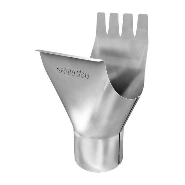 Воронка жёлоба Grand Line 125/90 RAL 9003