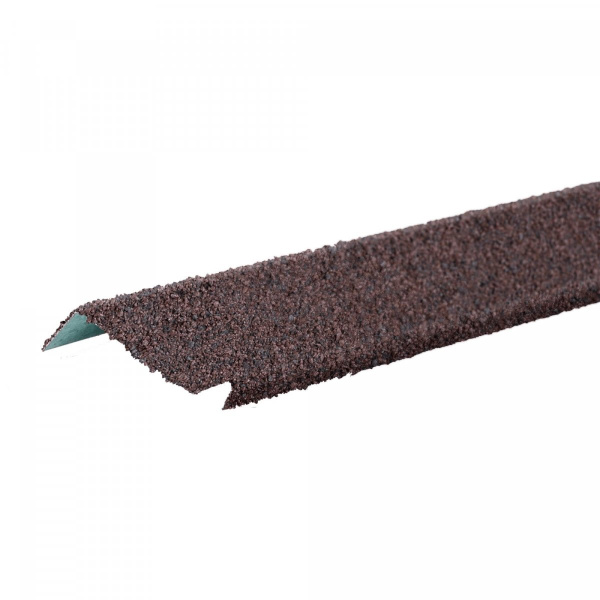 Планка примыкания ТЕХНОНИКОЛЬ с гранулятом, коричневый